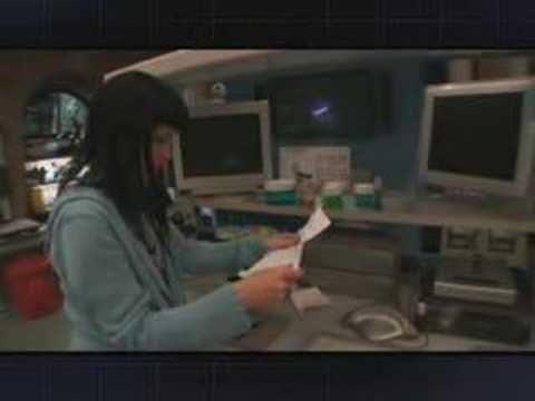 Pauley Perrette shows Abby's Lab