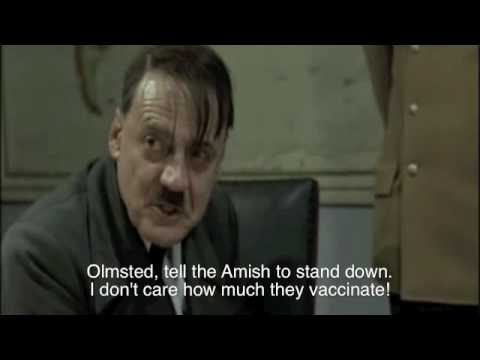 Hitler rants about vaccines and autism