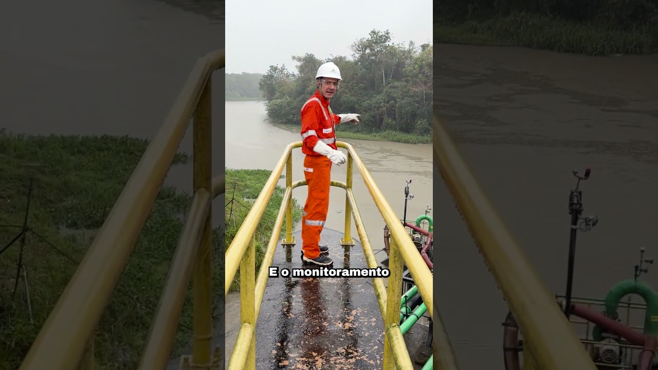 Da captação ao tratamento, gestão da água também faz parte do refino.