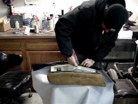 how to recover atv seat