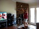 Jen \"baton\" twirling