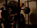 Barbie Barbell squats 355lbs