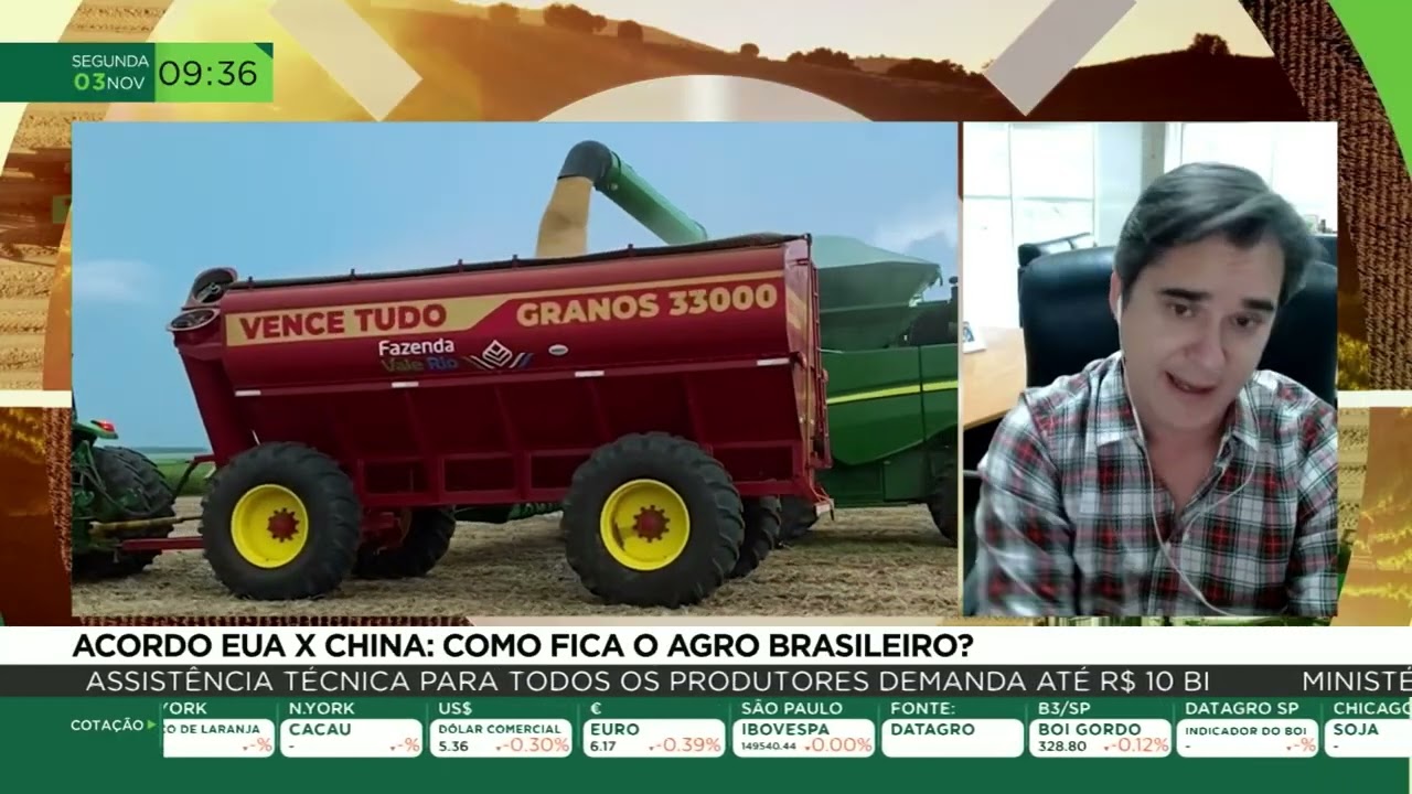 Acordo EUA X China: Como fica o agro brasileiro?