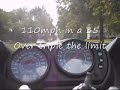 0-100mph no clutch on a Ninja 650R triple the speed limit 0-100mph no clutch on a Ninja 650R triple the speed limit