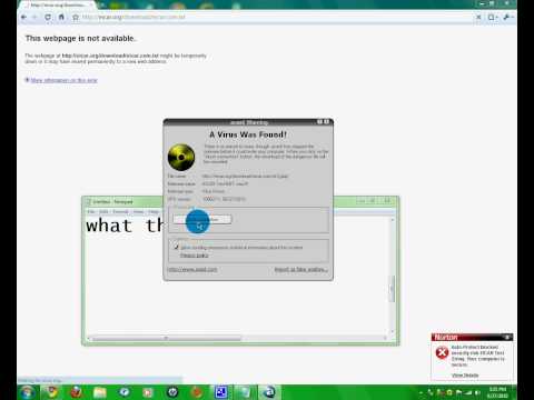 how to remove eicar test virus