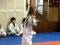 lucy at tae kwon do