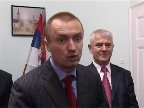Бојан Пајтић у обиласку фабрике пелета Англер