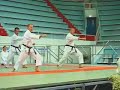 Kata de groupe Jion style maitre Ohshima Cest Karate do