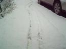 Stampede VXL in snow without chains Stampede VXL in snow without chains