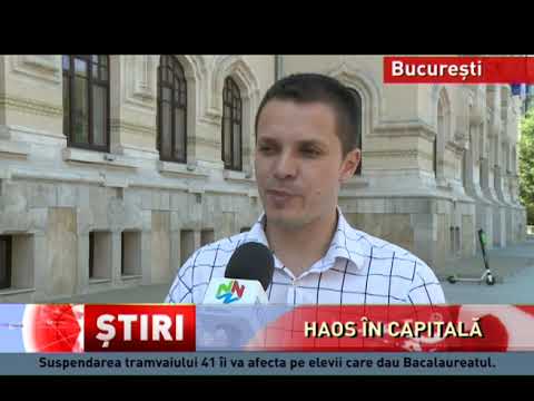 Suspendarea tramvaiului 41 îi va afecta pe elevii care dau Bacalaureatul