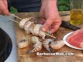 Tuna Steaks and Shrimp Skewers recipe by the BBQ Pit Boys