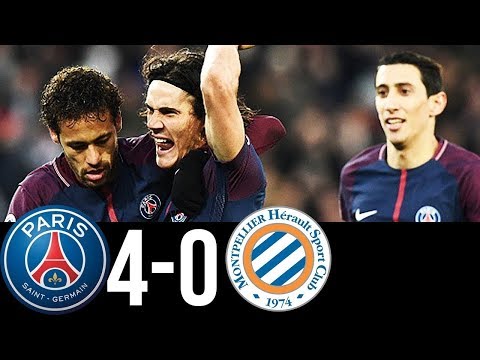 PSG vs Montpellier 4-0|All Goals & Highlights |27/01/2018|HD