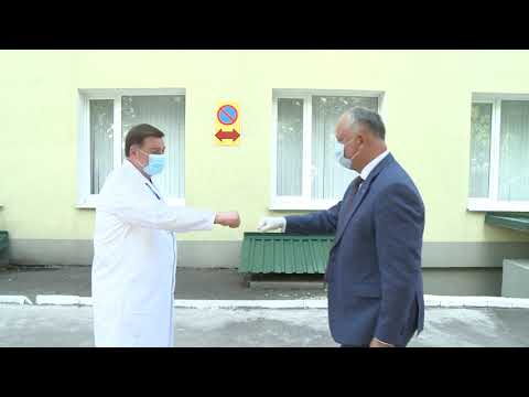 Igor Dodon a vizitat spitalul raional din Hîncești