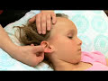 Massage for Children With Earaches : Massaging a Child With an Earache: Forehead & Chin Massage for Children With Earaches : Massaging a Child With an Earache: Forehead & Chin