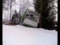 YTV:n j�teauto jumissa ojassa(ni) 26032008