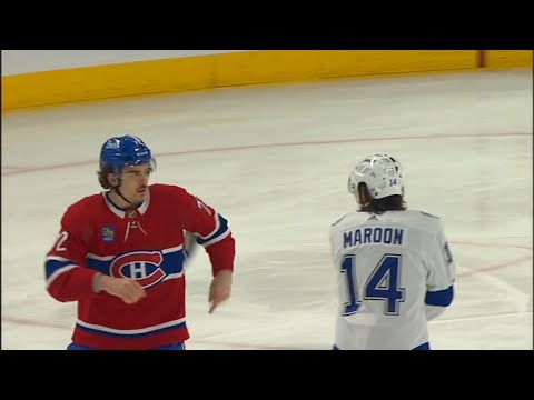 Arber Xhekaj Drops The Gloves With Pat Maroon