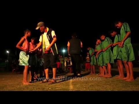 Kids Kabaddi match in progress
