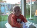 Finn doet gek...kiekeboe