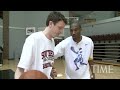 LA Lakers superstar Kobe Bryant gives TIME's Sean Gregory some tips for a pickup game