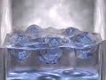 Ice cubes melting
