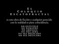 El coloquio escatofractal, volumen 0