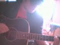 Playing on my acoustic guitar - Pulp Fiction