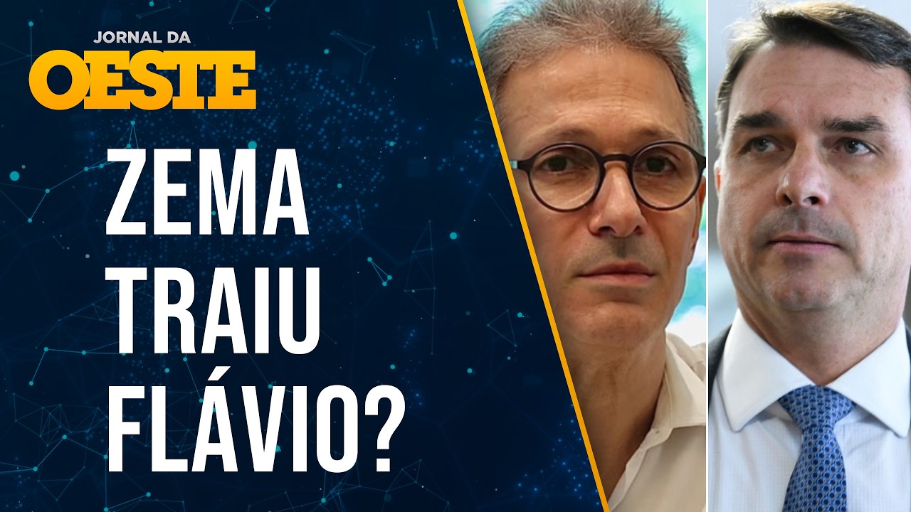 'Manifestação rasteira' de Zema contra Flávio Bolsonaro pode cessar aliança do PL com Novo