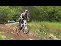 Downhill training UCI world series Mont Sainte Anne 2009.mpg