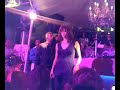 una bella serata in compagnia di asia argento alla discoteca rio bo di gallipoli, agosto 2007