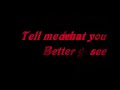 When You Look At Me
