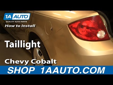 How To Install Replace Taillight Chevy Cobalt 05-10 1AAuto.com
