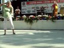 Crazy Lady Dancing at Route 66
