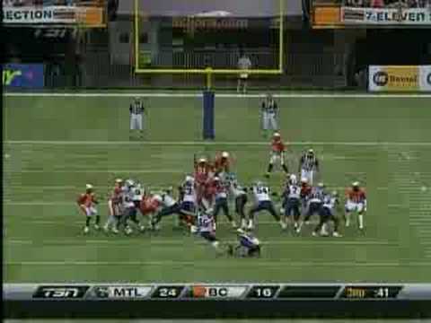 CFL MTL at BC- July 25, 2008
