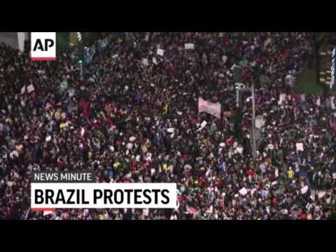 associated press - Here's the latest news for Wednesday, June 19: Obama in Germany; Arizona wildfire; Massive protests in Brazil, Alaska heat wave.