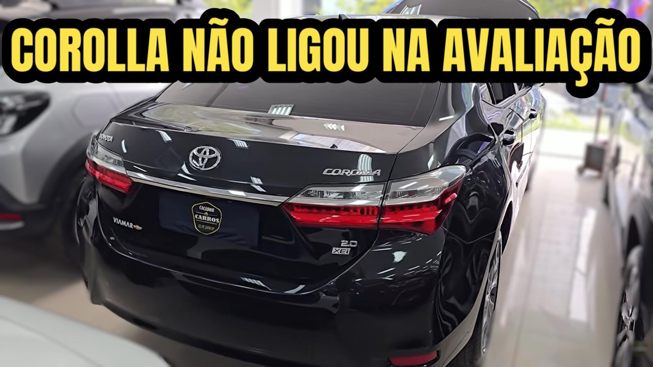 Corolla XEi 2018, no serviço de avaliação avulsa // Caçador de Carros