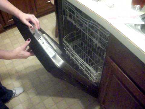 how to unlock a kenmore elite dishwasher