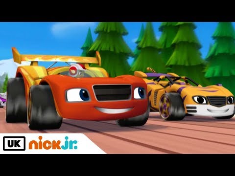 Blaze and the Monster Machines | Race to Eagle Rock | Nick Jr. UK