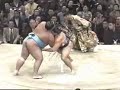 Sumo Musashimaru vs Takanohana