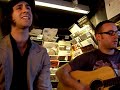 Maximo Park 'Book from Boxes' live acoustic 05/04/07