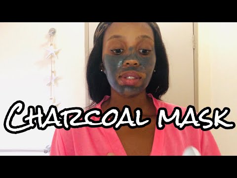 Charcoal and black sugar mud mask review