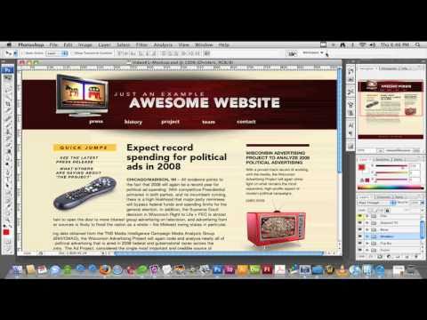 how to turn psd into html