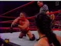 Triple H misses a punch