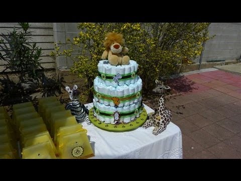 video-linktoworks-Baby Shower Party Ideas- Jungle or Safari themed...