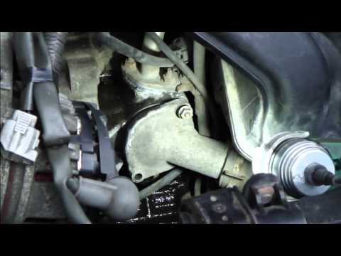 How to replace Thermostat Toyota Corolla. VVTi engine. Years 2000-2008.