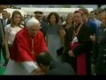 La princesa Letizia se toca un pie recibiendo al Papa ¡INCREIBLE! - 20/8/2011