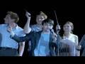 Radcliffe, Grint y otros actores en la apertura del Parque