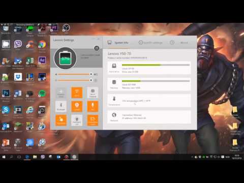 скачать lenovo settings