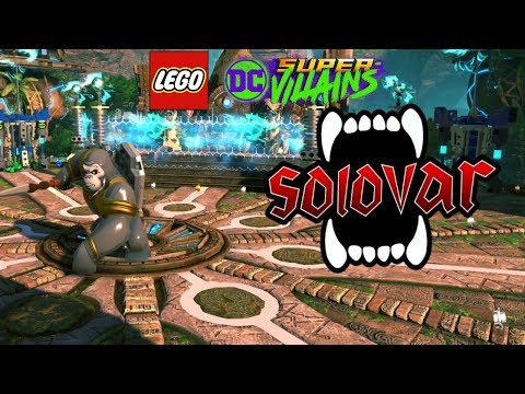 LEGO DC Super Villains Solovar Boss Battle (Gorilla City Level)