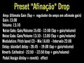 Afinação alternativa com X-vamp Afinação alternativa com X-vamp