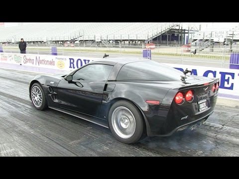 Live Drag Racing (4) - ZR1, CTS-V, Camaro, Corvette